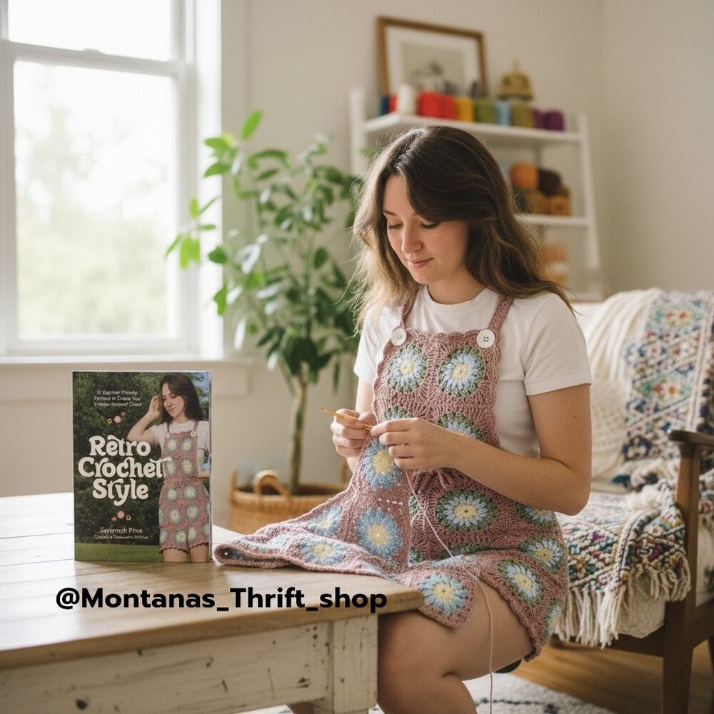 Retro Crochet Style 15 Beginner-Friendly Patterns  Your Vintage-Inspired Closet